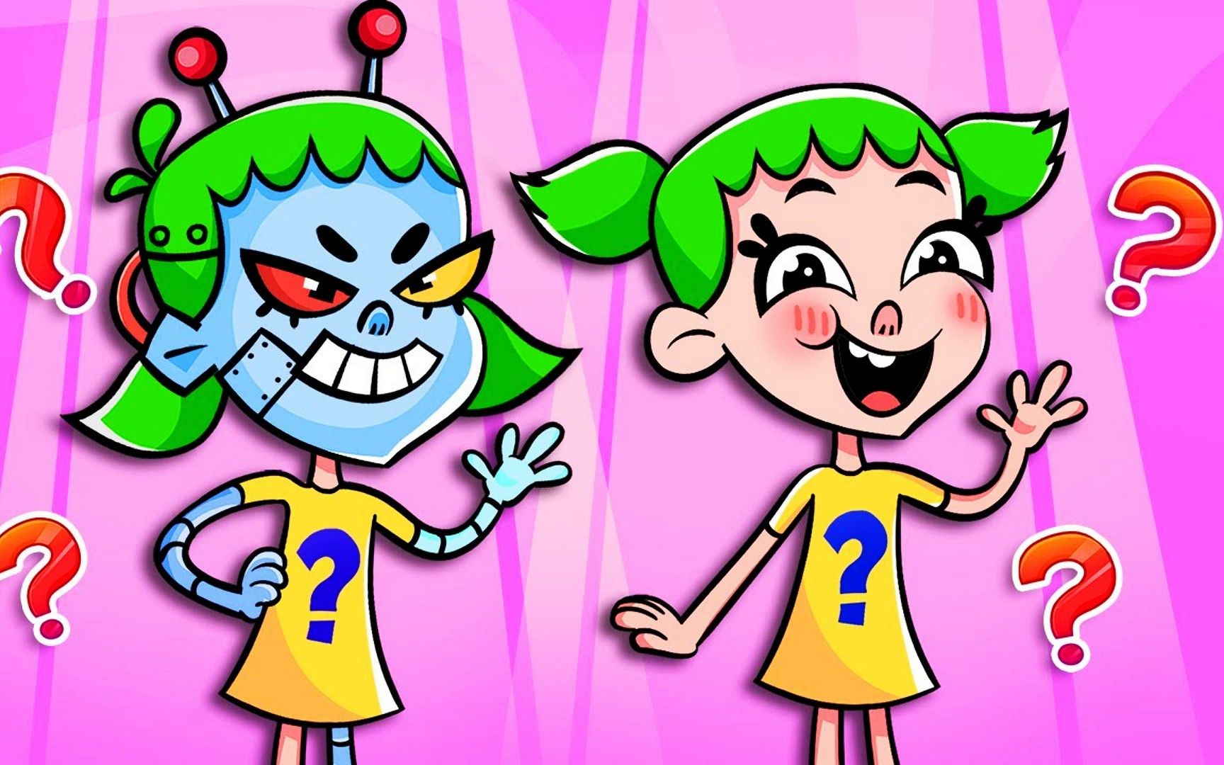 益智动画:克隆出一个一模一样的自己,这也太吓人了吧!