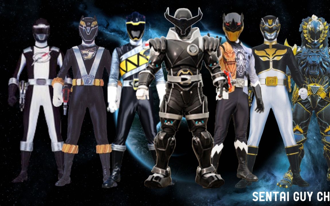 2017-4-8 来自 哔哩哔哩 关注 超级战队系列黑战士变身合集!