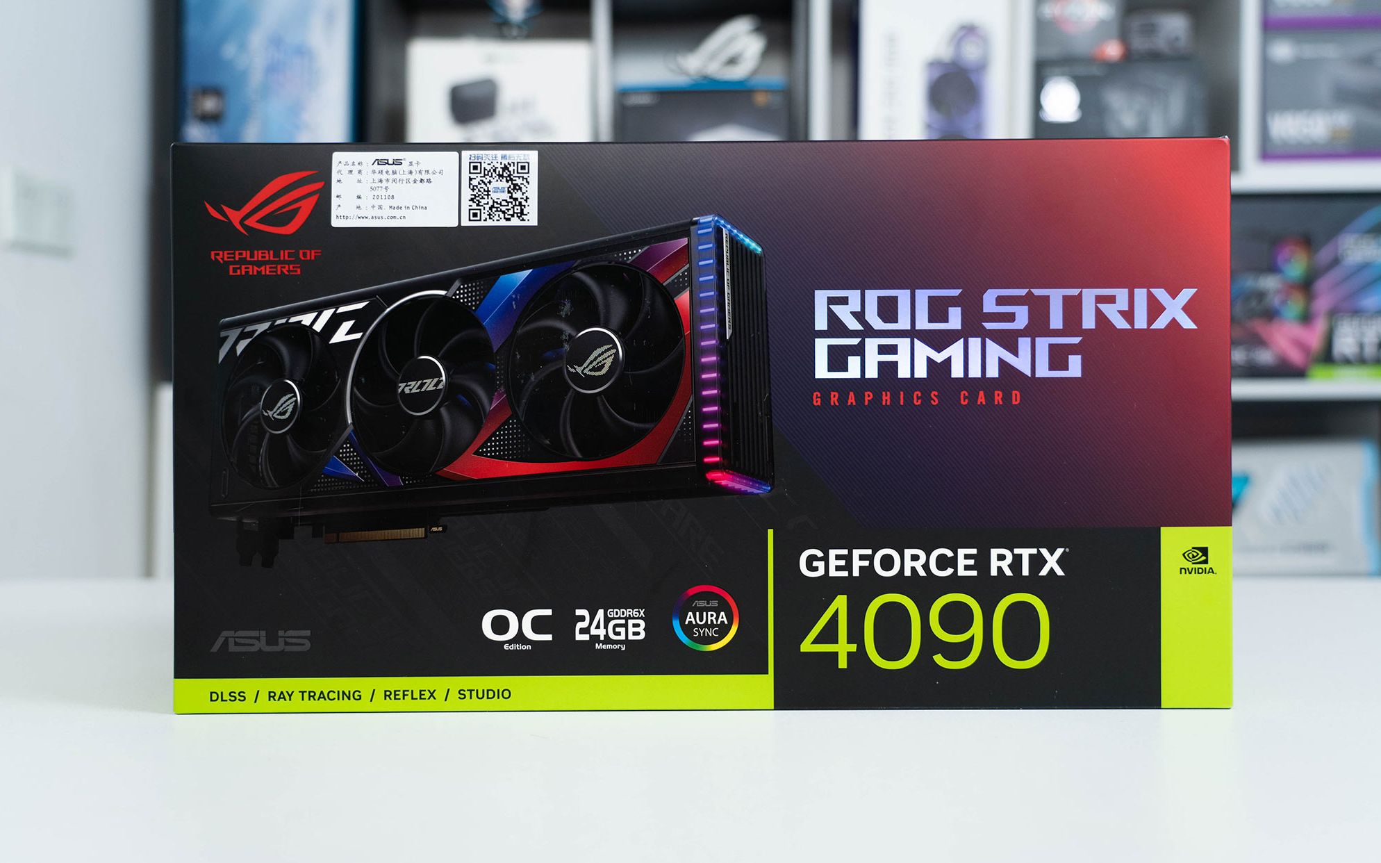 【毛子电脑】大的来啦 华硕rog rtx 4090 猛禽开箱