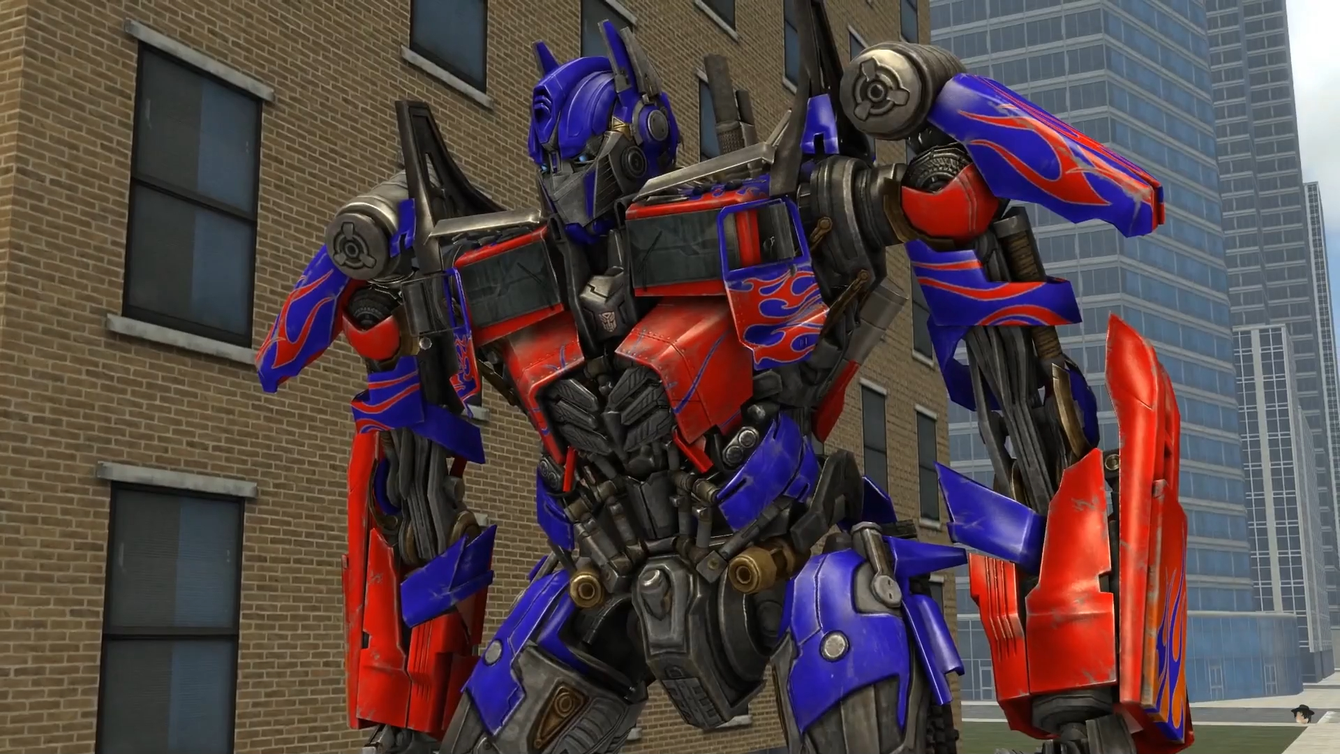 [图]【中文字幕】Large TV Man vs Optimus Prime (SFM)