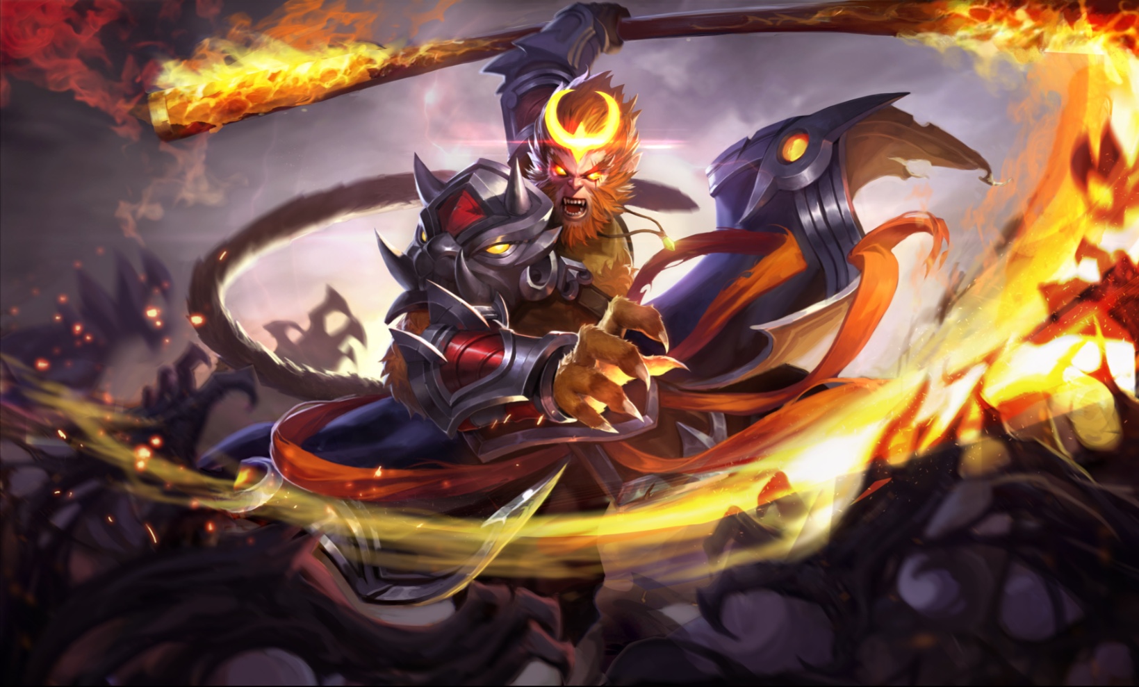 【王者荣耀全皮肤鉴赏81】孙悟空