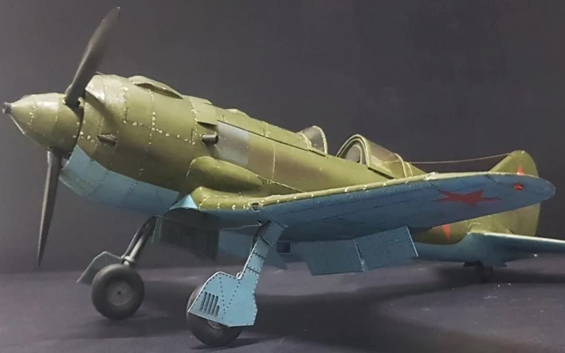 【纸模制作】1/33苏联实验战斗机Polikarpov I185,YGmodel出品,YouTube转载𐒐𘑂𐰐𛐸𐹠𐢐𕑀𐵑‰𐵐𝐺𐾩⑩“哔哩哔哩bilibili