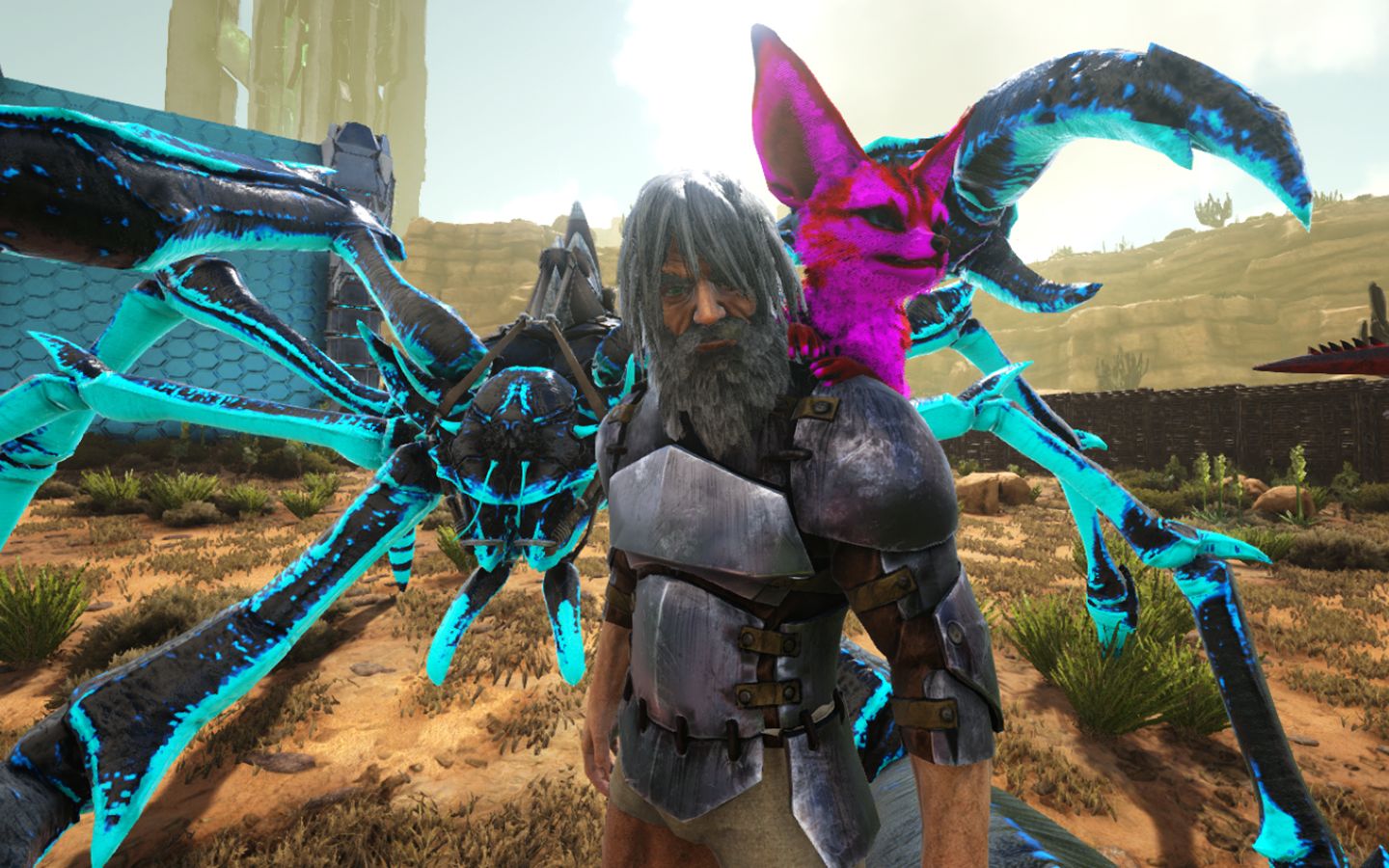 方舟生存进化永恒的焦土 30 无敌大闸蟹一钳子下来秒杀一切