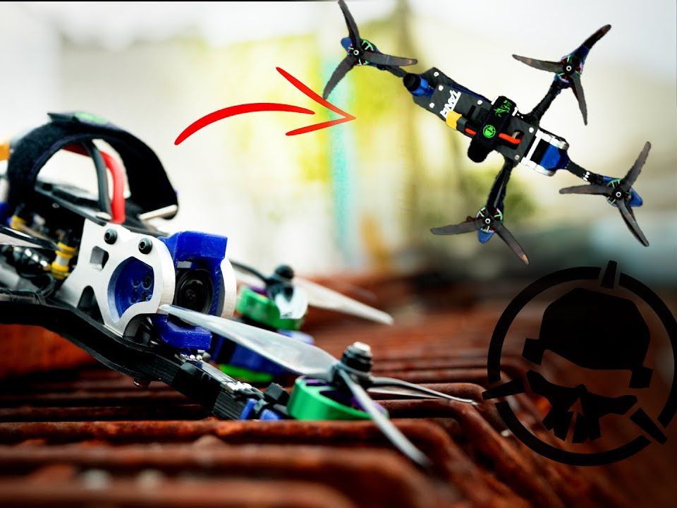 rotor riot# 再见x型机,你好t型机 //穿越机整活花飞