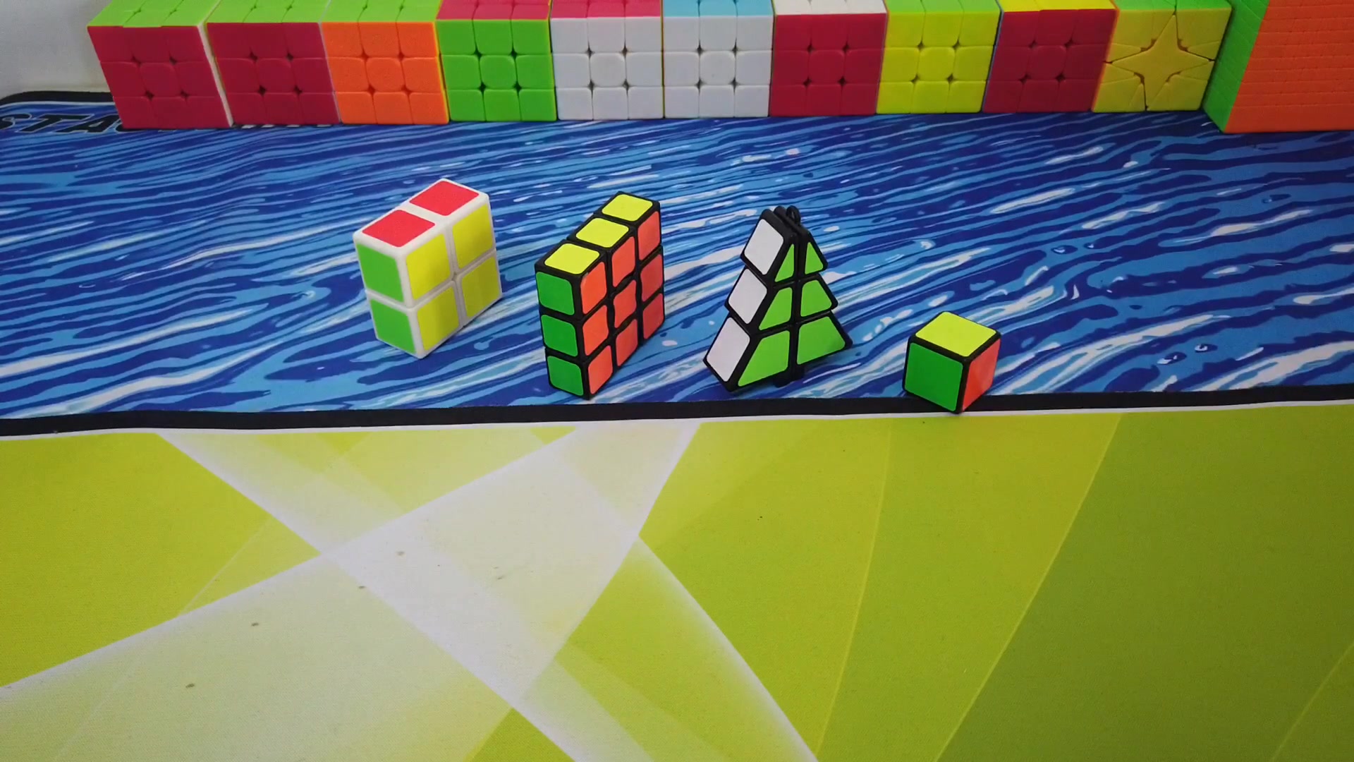 盘点一下那些只有一层的魔方122133111还有一棵圣诞树