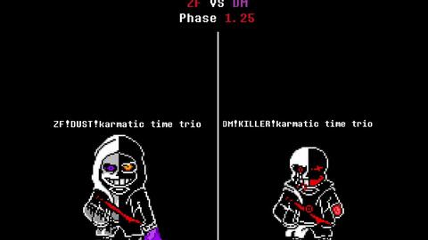 killer sans vs dust sans phase 2_哔哩哔哩_bilibili