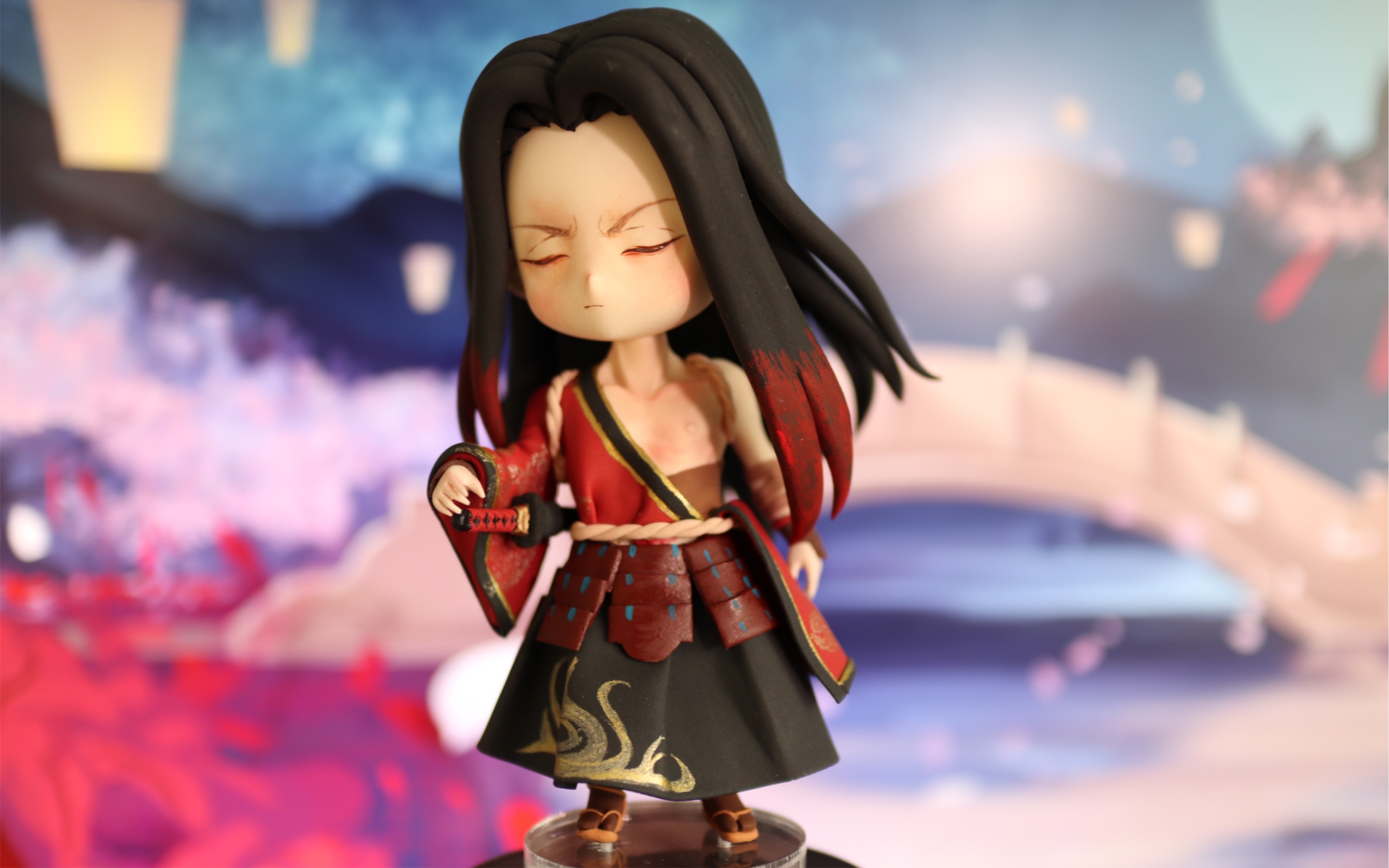 自制粘土人修罗橘右京