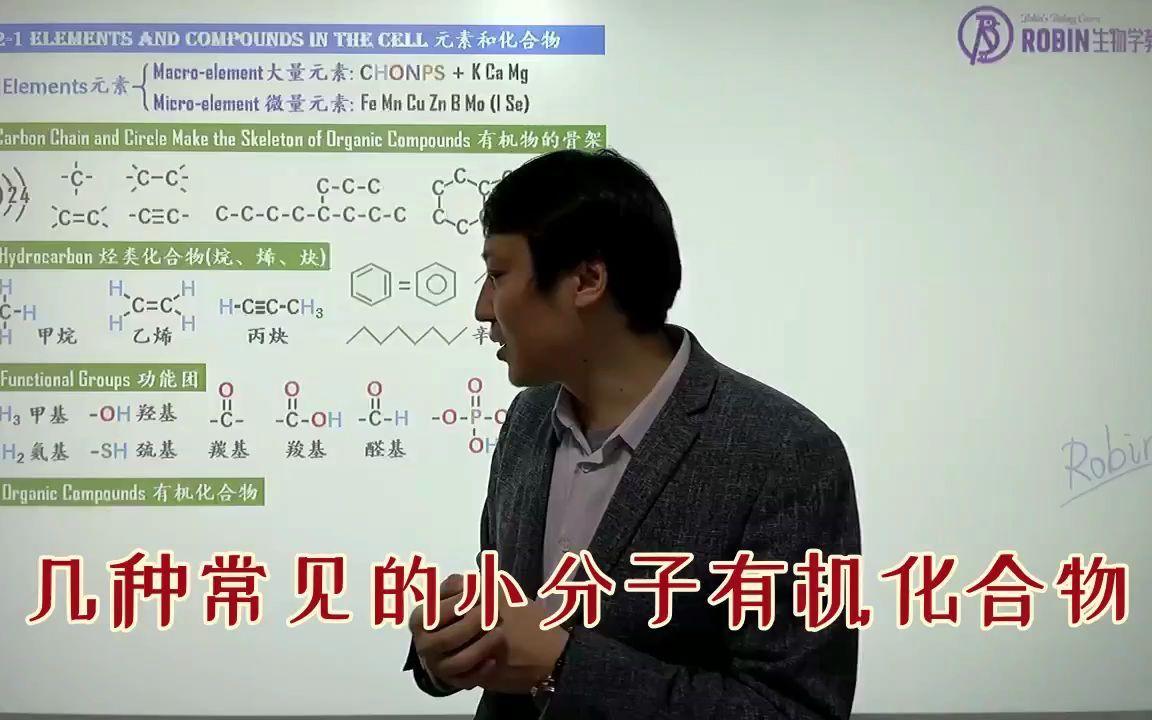 020常见的几种小分子有机化合物哔哩哔哩bilibili