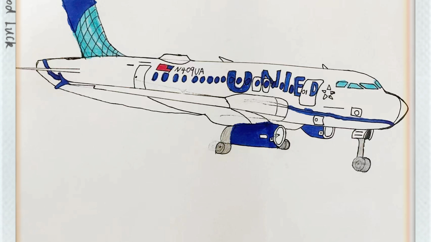 我画a320 v s 我妹画a320