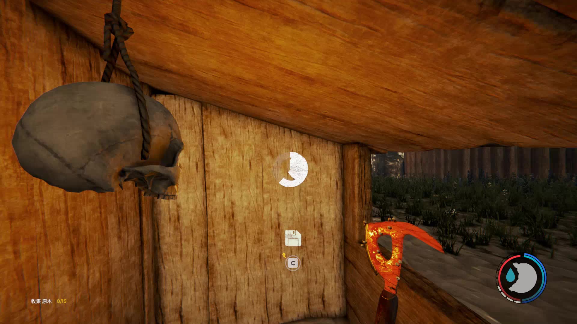 女装大佬找到武士刀后遇到真妹子并抱回家 迷失森林theforest游戏实况