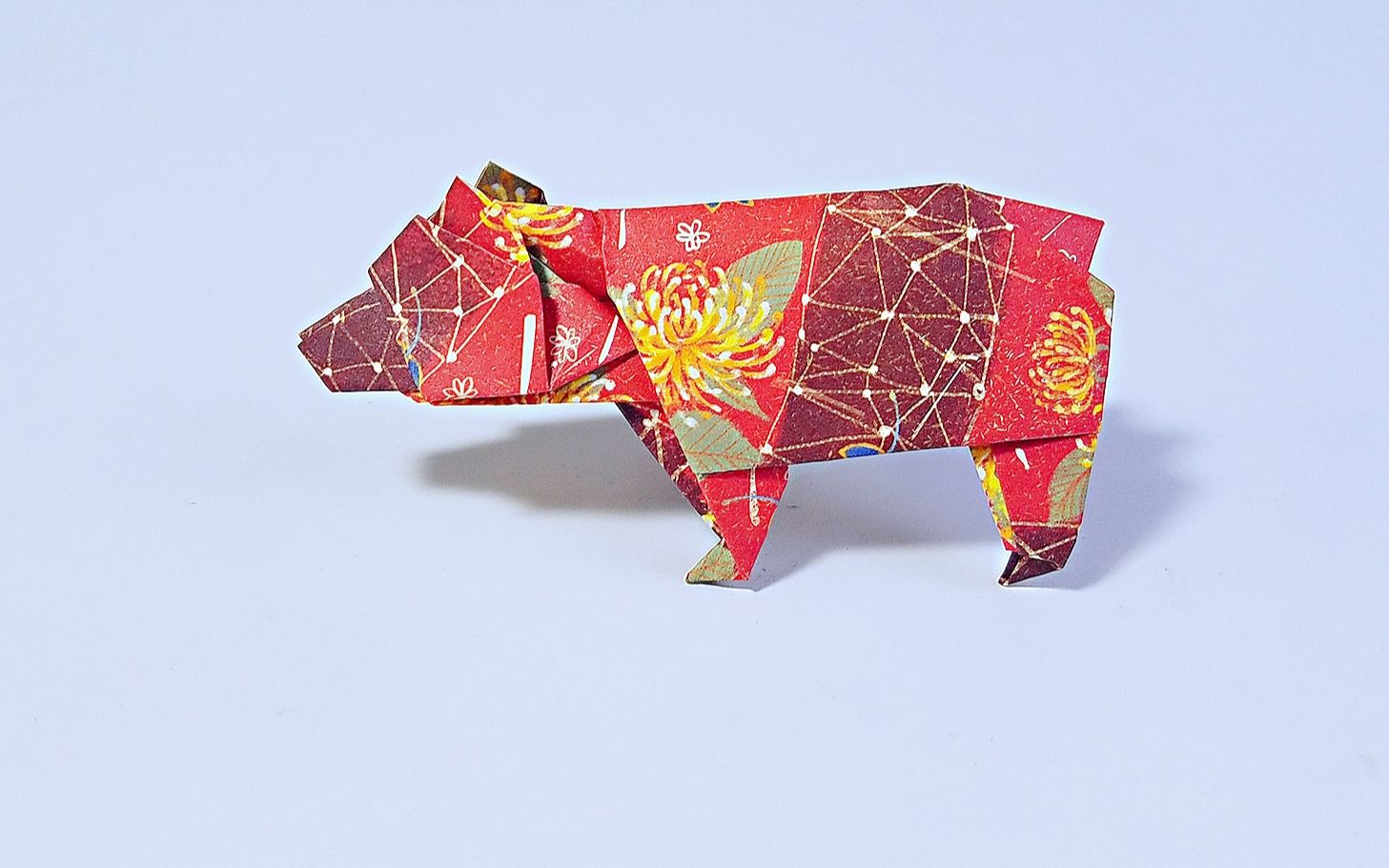 折纸熊,详细教程