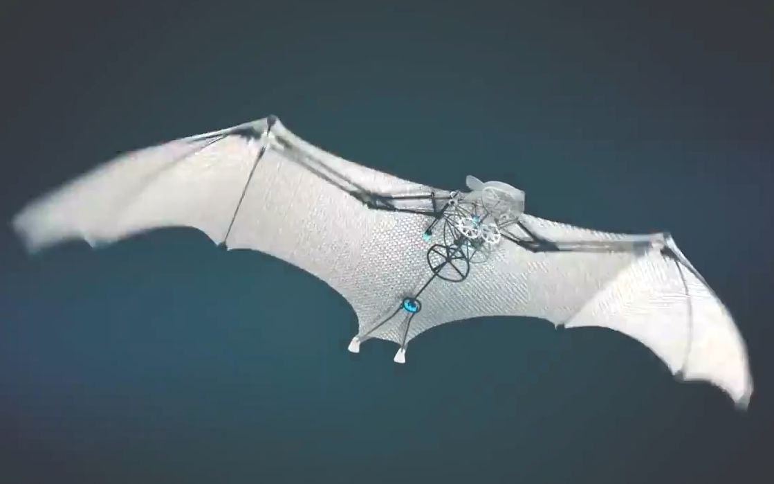 这只机器蝙蝠身上没病毒看起来还挺好玩