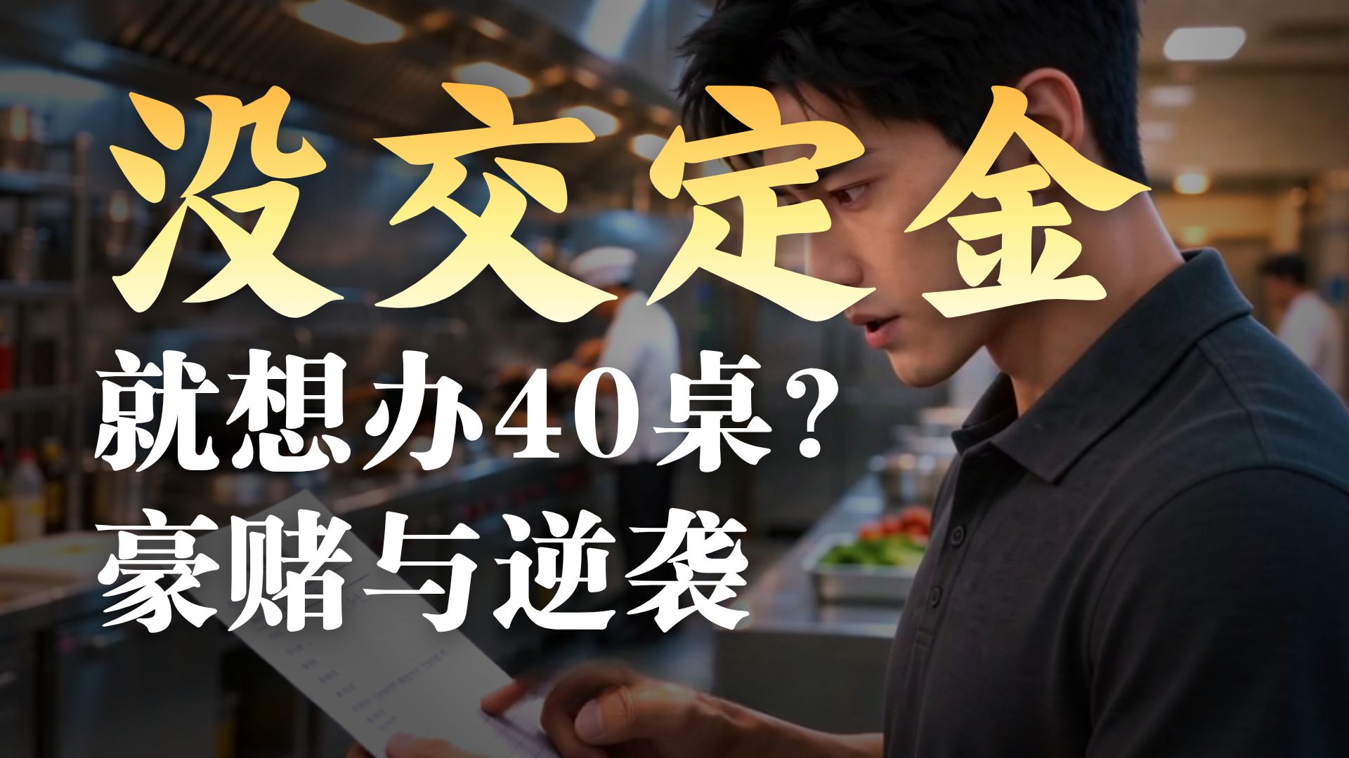 《千元办宴毁亲情》第四集！亲大伯仗亲戚情分，拿一千块逼开宴楼的沈川，包办四十桌全套升学宴，妄图白蹭七八万宴席开销。