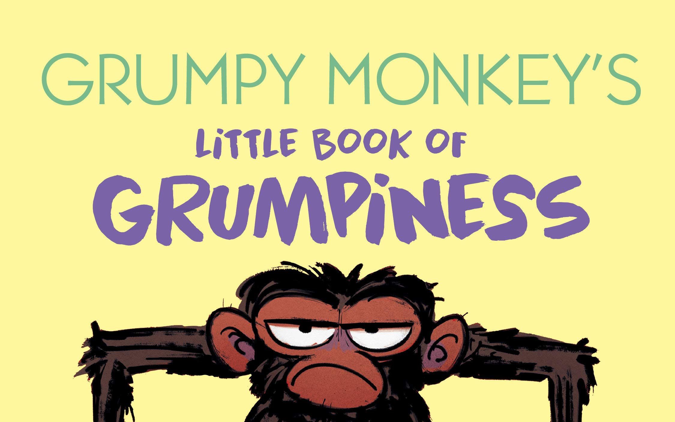 【英语】《暴躁小猴的小书之暴躁脾气 Gumpy Monkey's Little Book of Grumpiness》儿童英语绘本故事哔哩哔哩bilibili