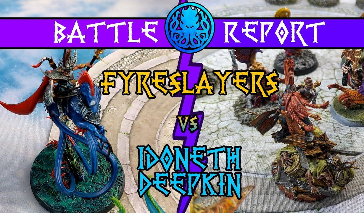 战锤西格玛时代对战视频:aos3.5 海精灵 vs 火矮