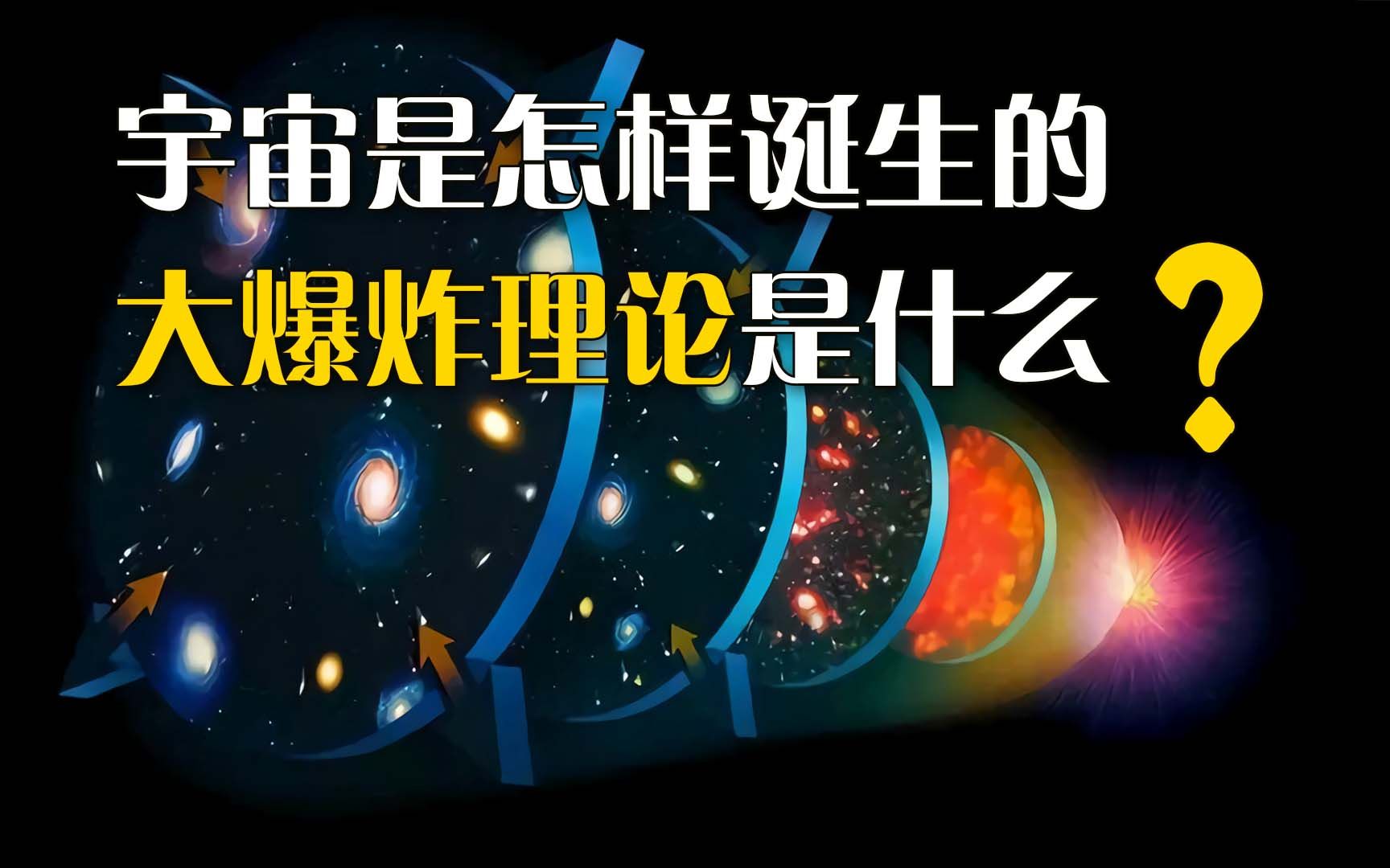 宇宙是怎样诞生的,大爆炸理论是什么?哔哩哔哩bilibili