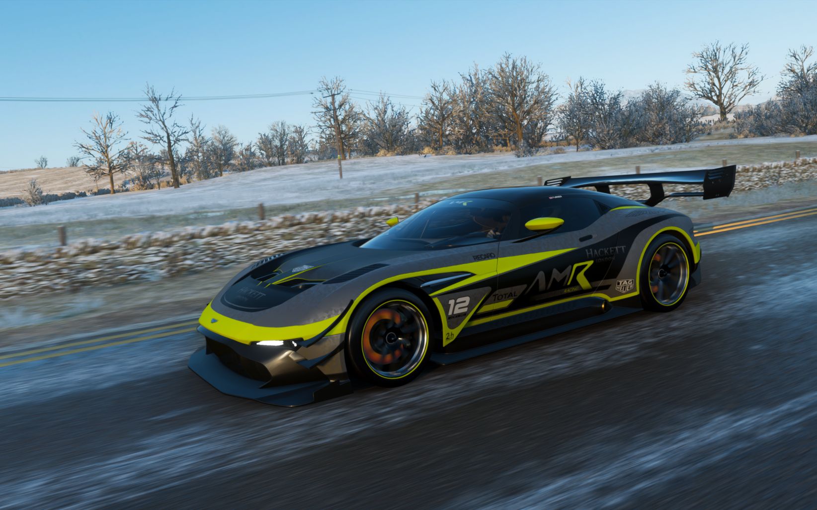 阿斯顿马丁vulcan amr pro新车试驾#地平线4