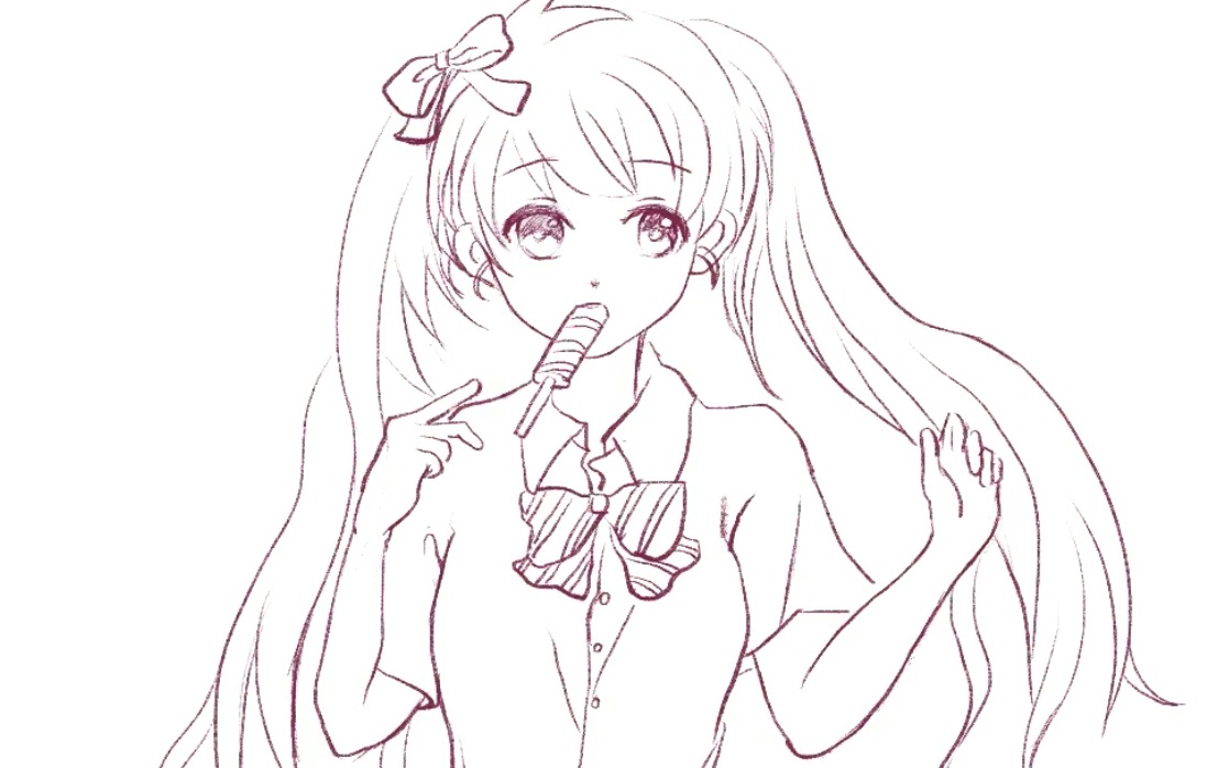 二次元绘画~ipad手绘