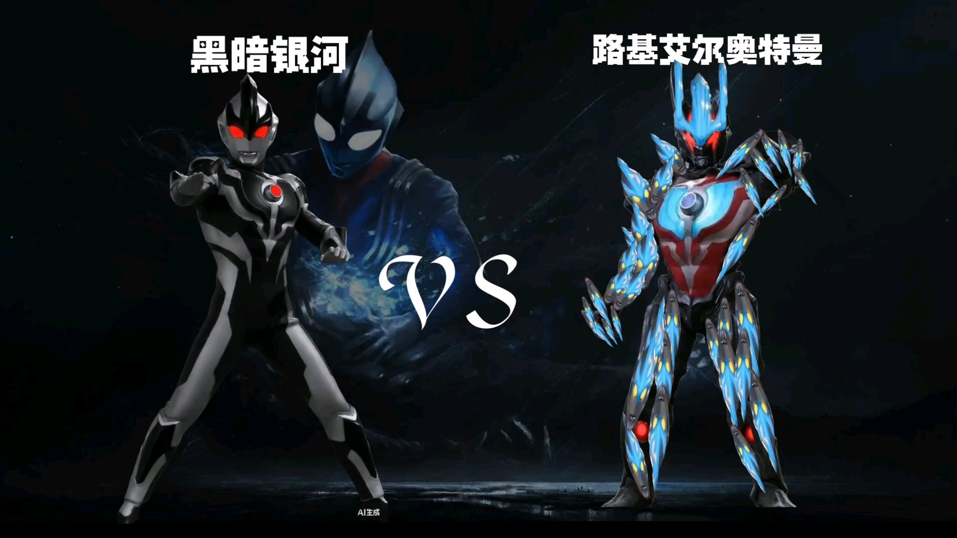 黑暗银河vs路基艾尔奥特曼