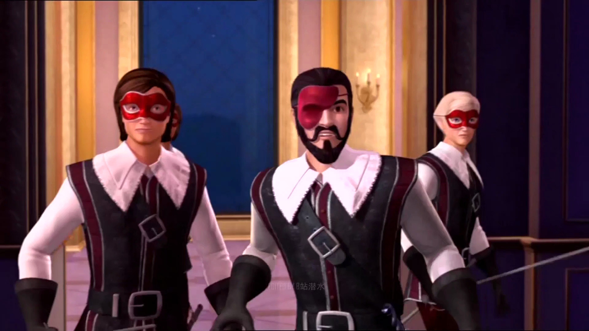 芭比之三剑客 双语1080part024