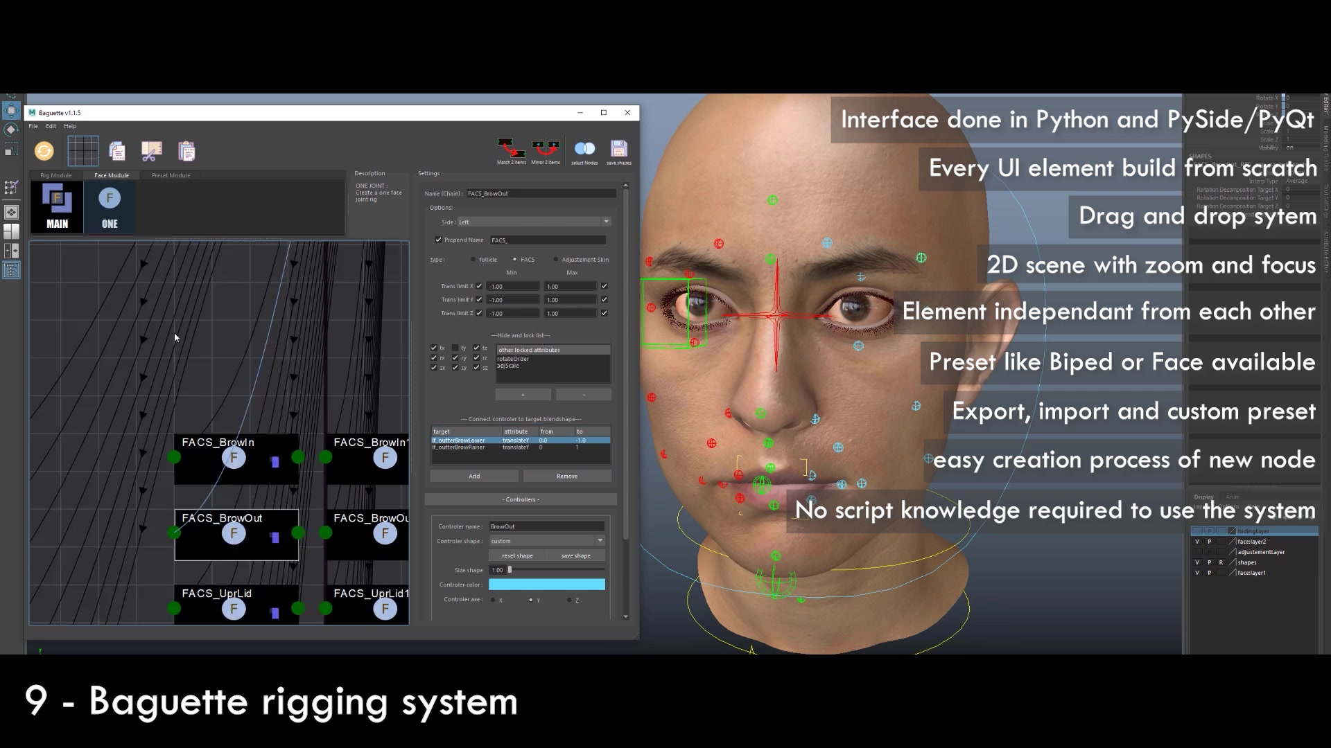 Rigging, Deformation and Dev demo reel 2021ad哔哩哔哩bilibili