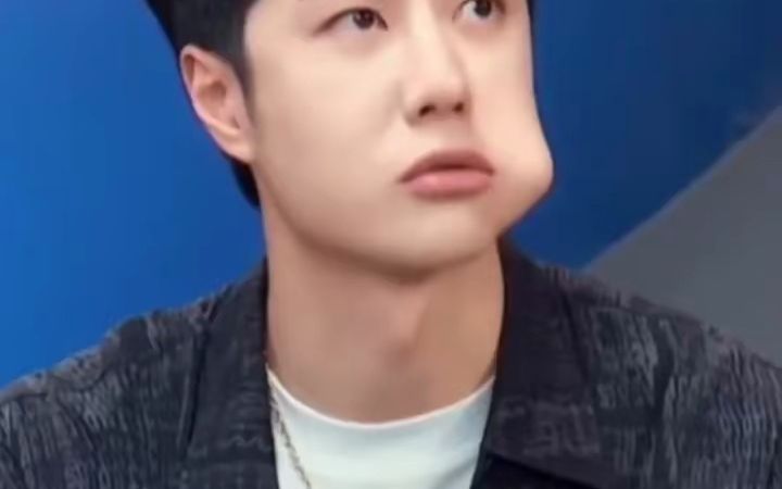 王一博 以前我以为蜡笔小新是夸张的,直到我看到了王一宝的奶膘