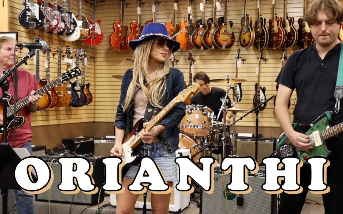 Orianthi琴行现场  Norm, Michael Lemmo, Grant Geissman and Greg Coates哔哩哔哩bilibili