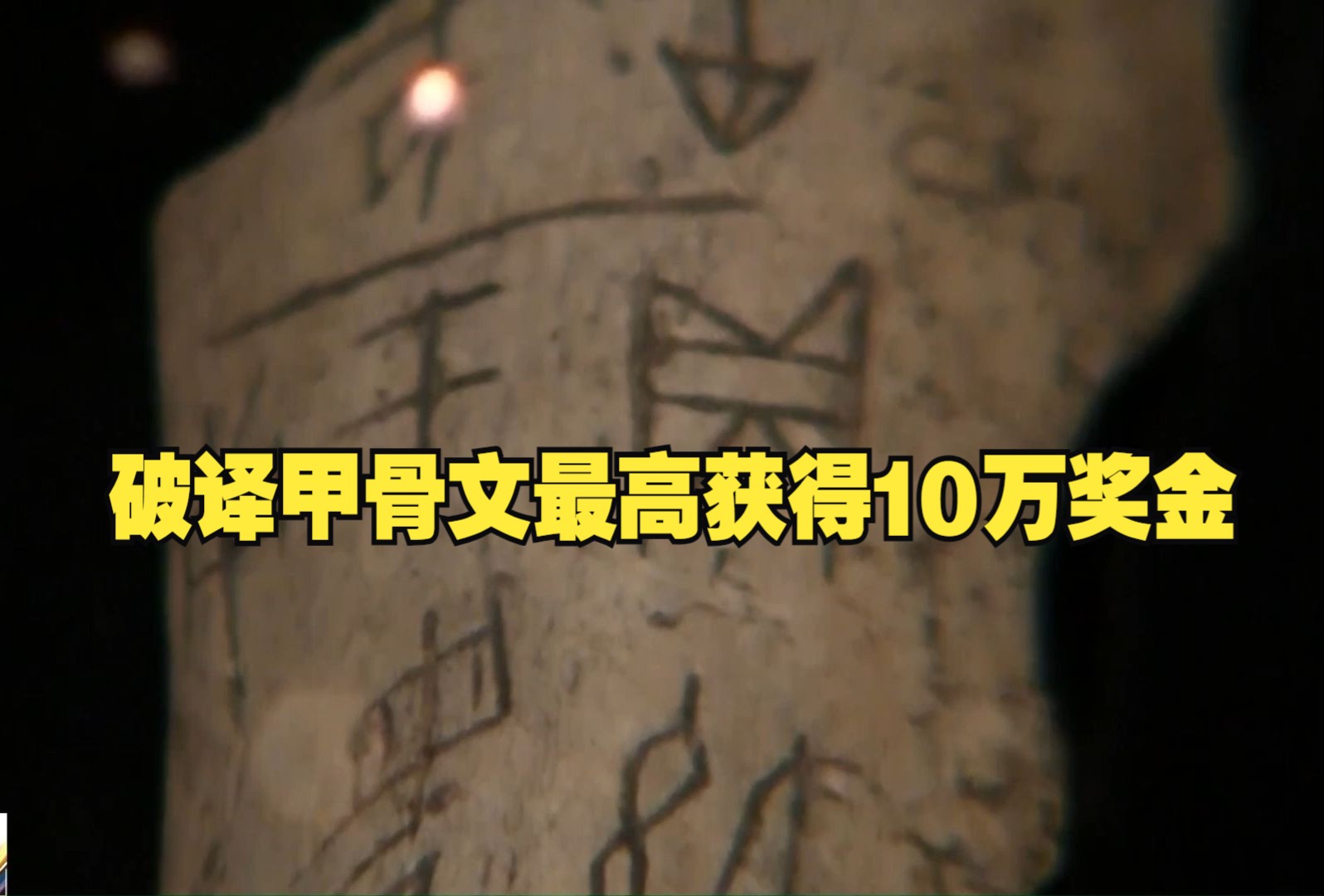 破译甲骨文最高获得10万奖金哔哩哔哩bilibili