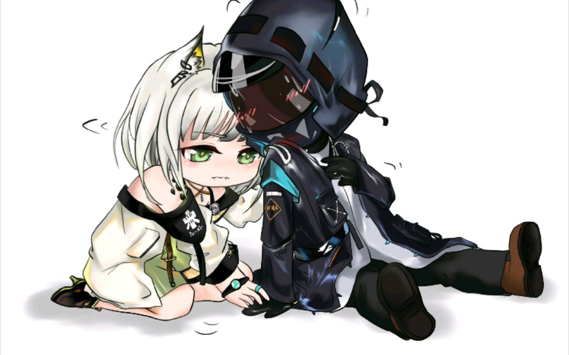 明日方舟 泥岩和大鲍勃 "怎么脆的跟纸一样~"_哔哩哔哩_bilibili