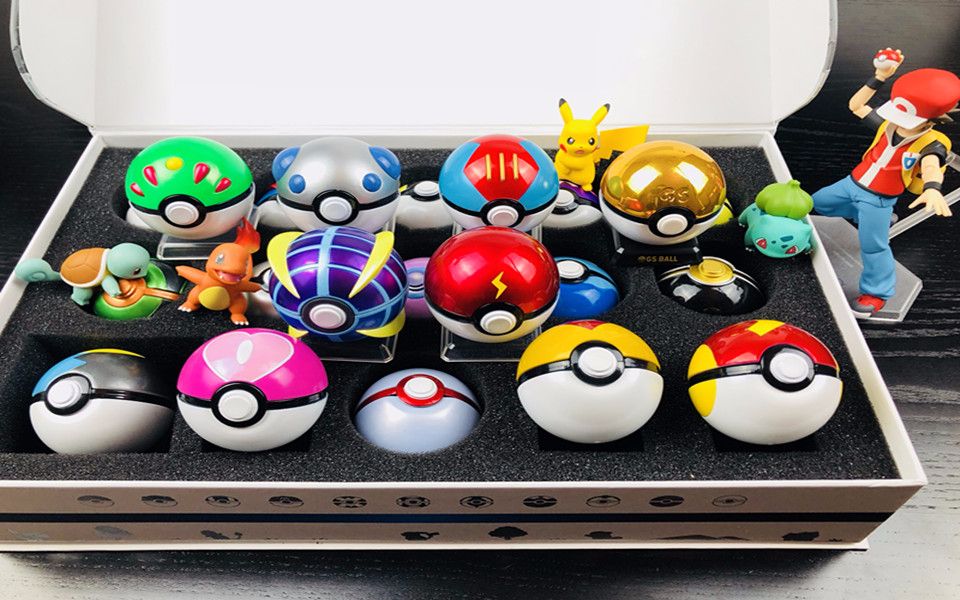 口袋盒开箱精灵宝可梦食玩精灵球特别限定版第二弹万代ballcollection