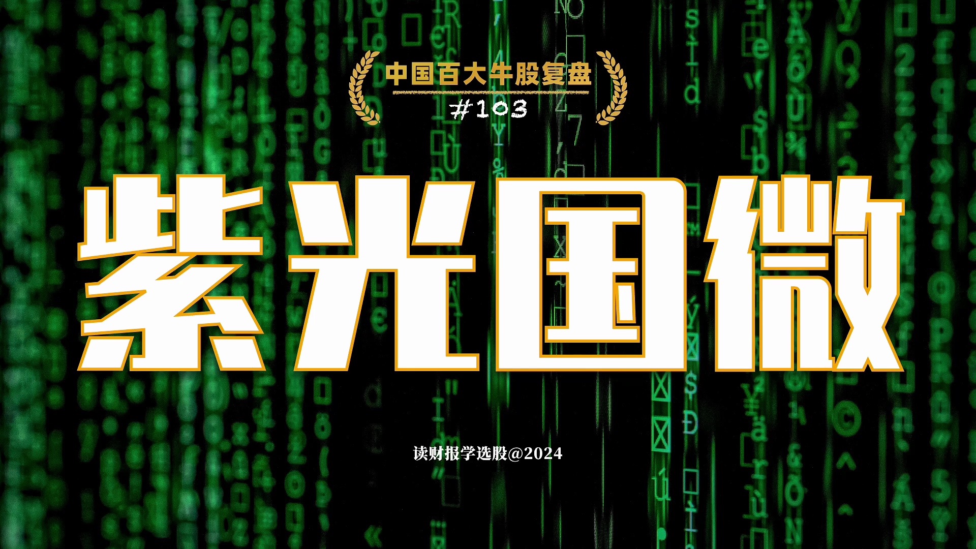 中国百大牛股复盘103:紫光国微,中国领先的集成电路设计企业哔哩哔哩bilibili