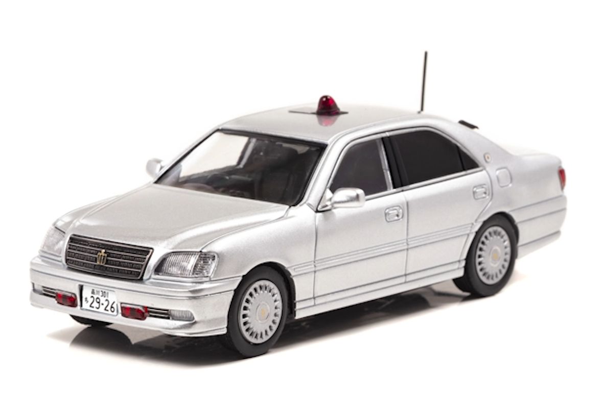 【日本警车】东京警视厅交警 11代丰田皇冠模型