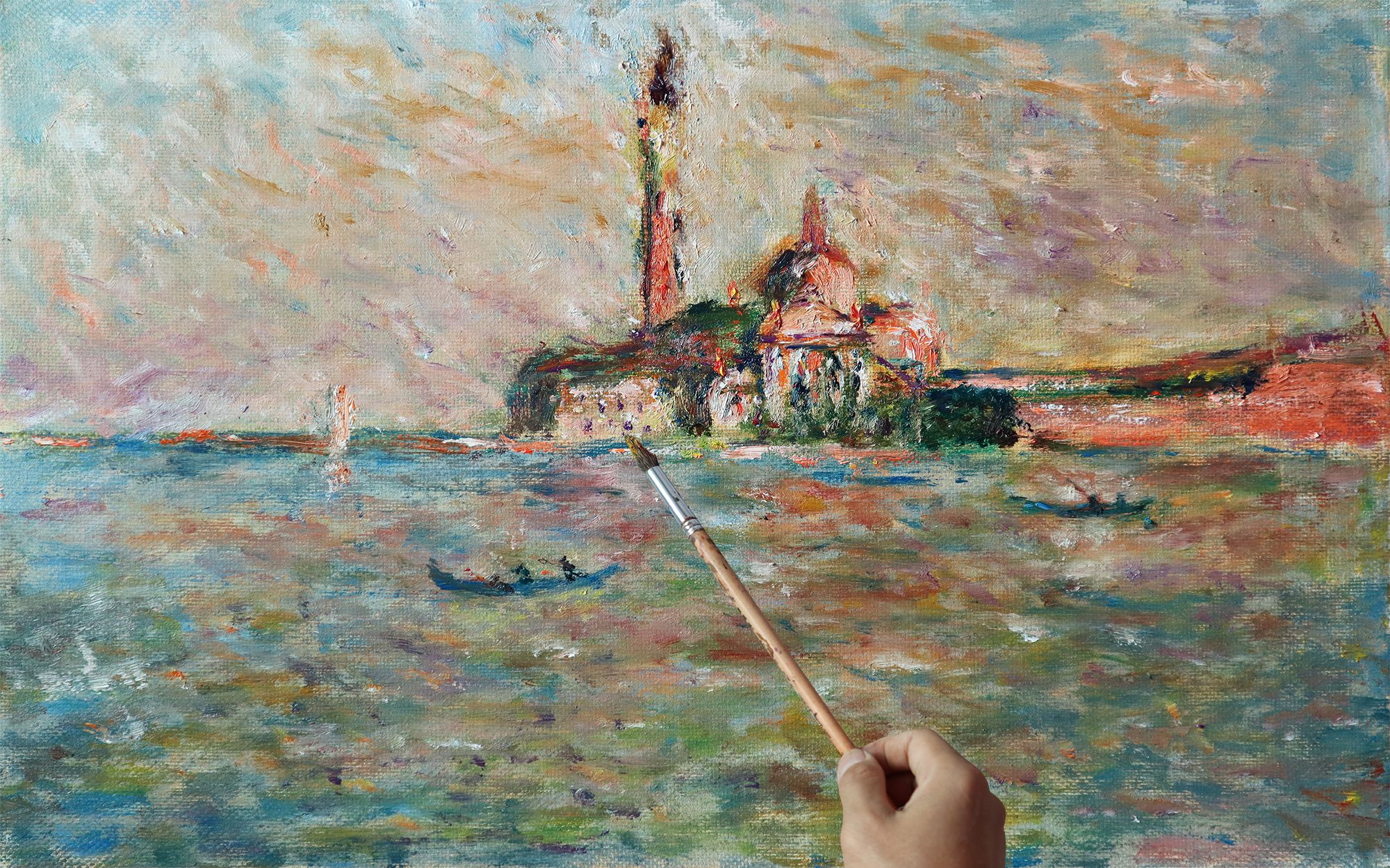 印象派的油画风景是如何完成的(21)?