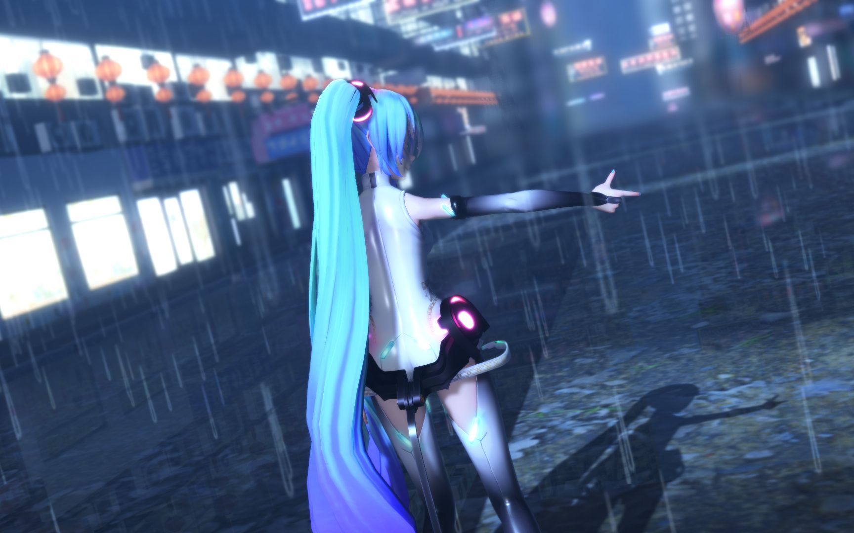 [图]【初音MMD】Hit And Run 盛装登场，杀完就走