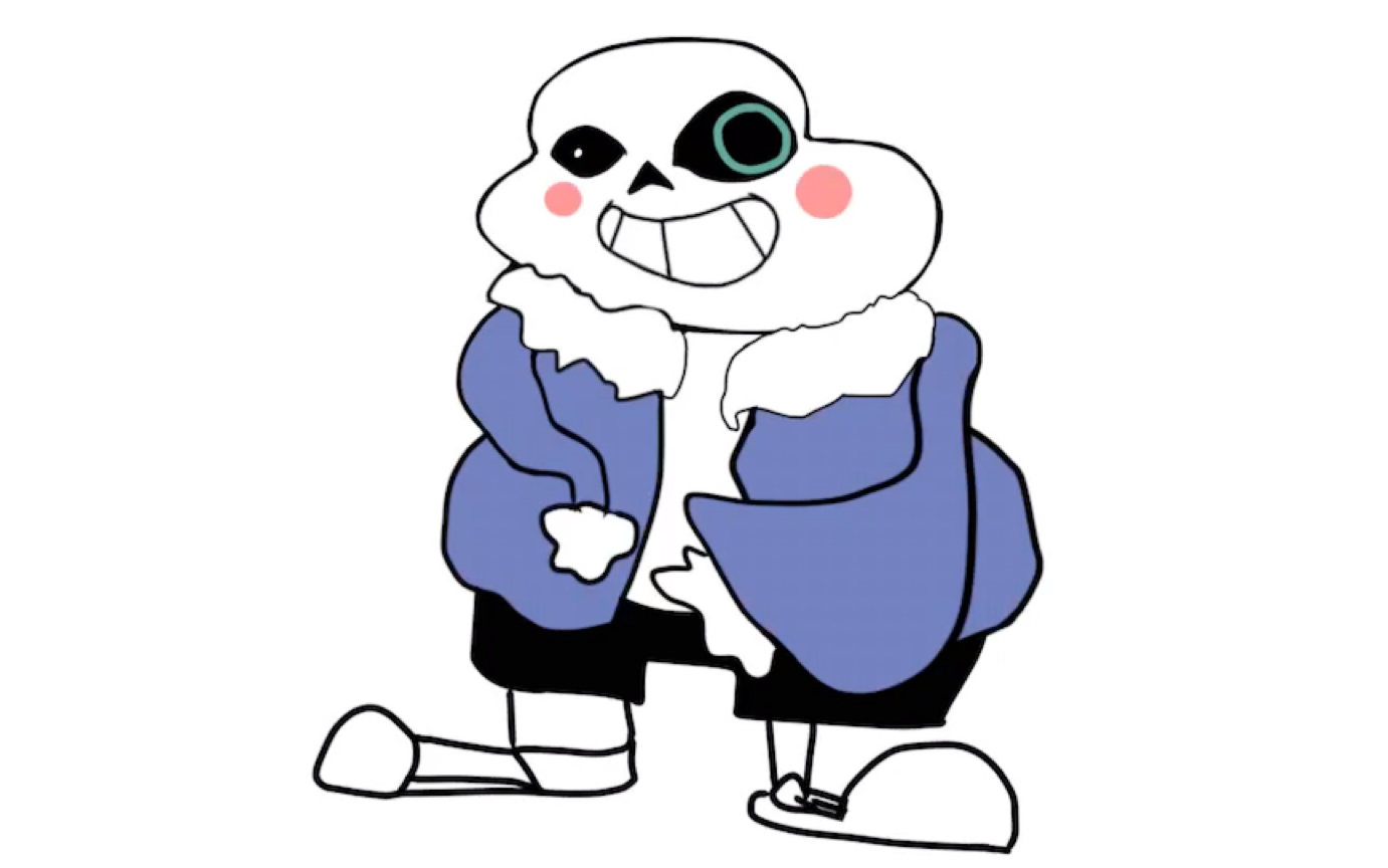 【undertale手书】用手指和催更sans玩游戏吧