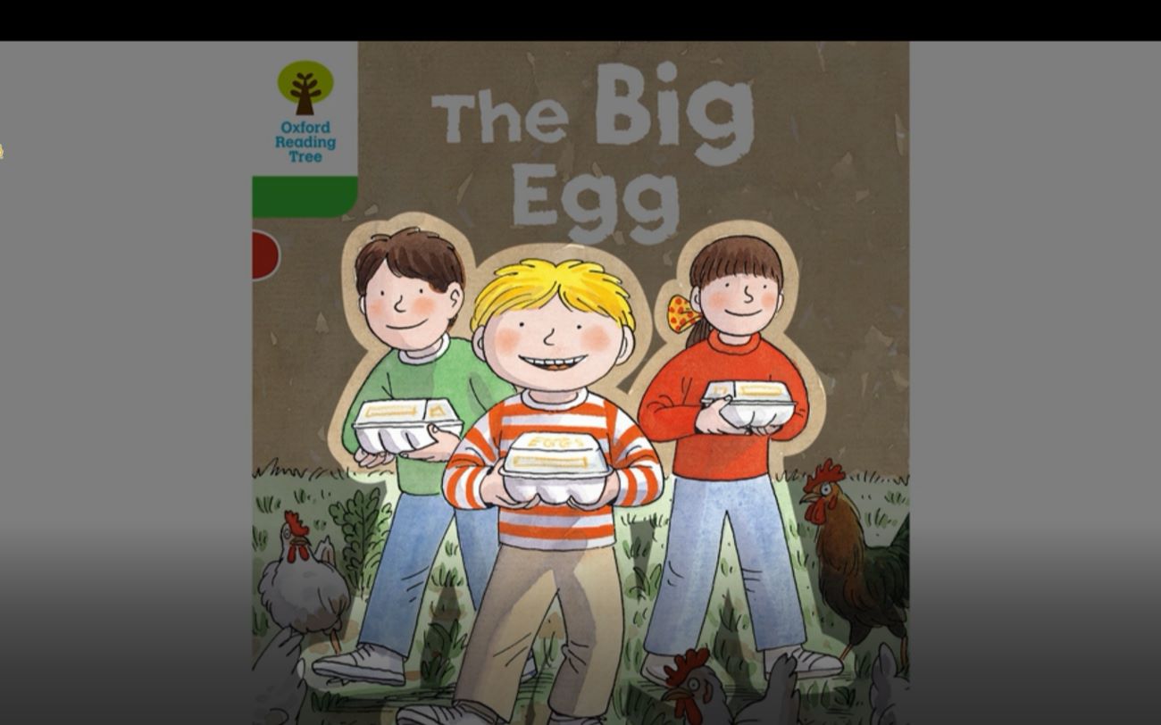 活动作品lily双语牛津树绘本故事thebigegg2
