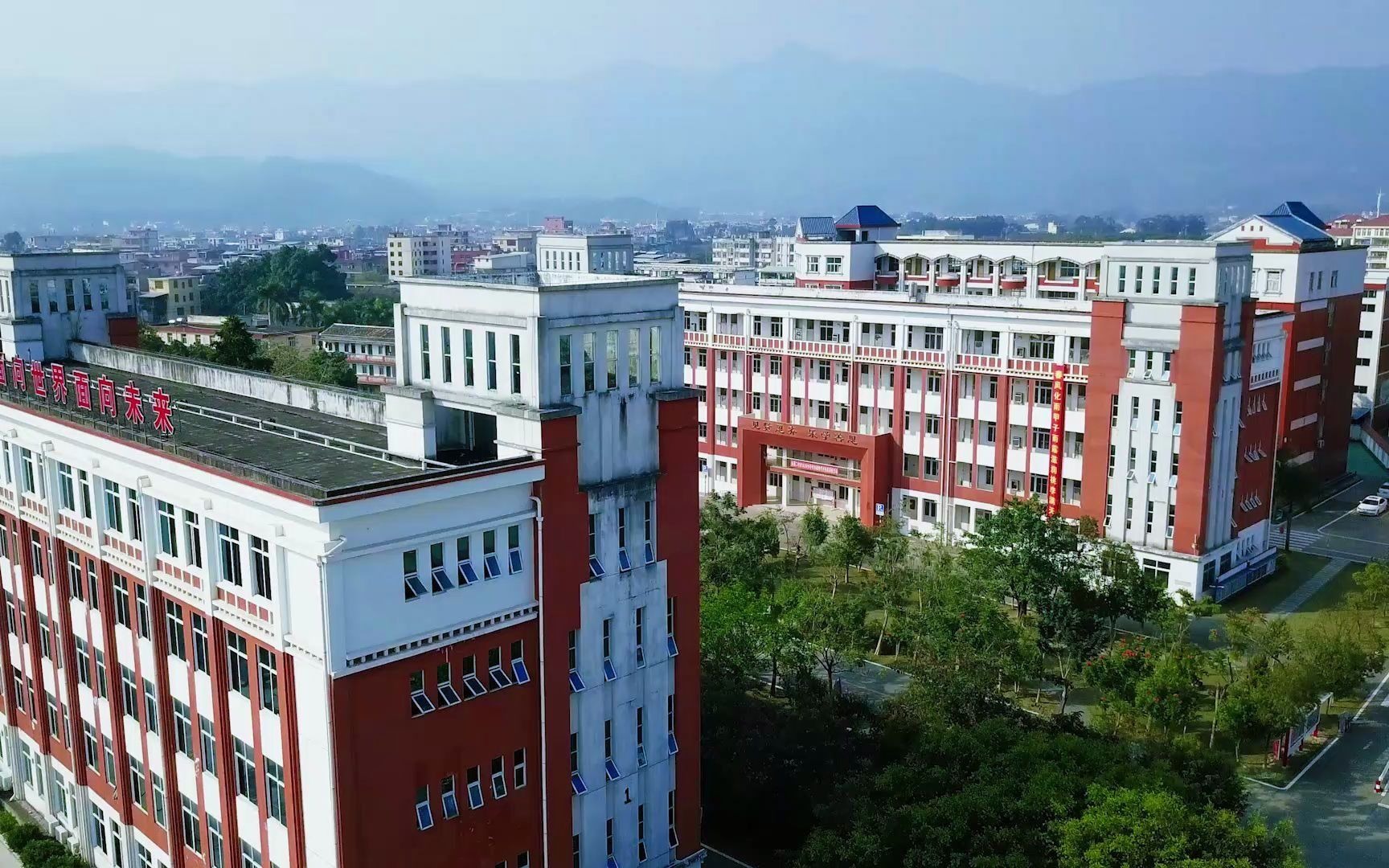 福建省长泰县第二中学风光宣传片