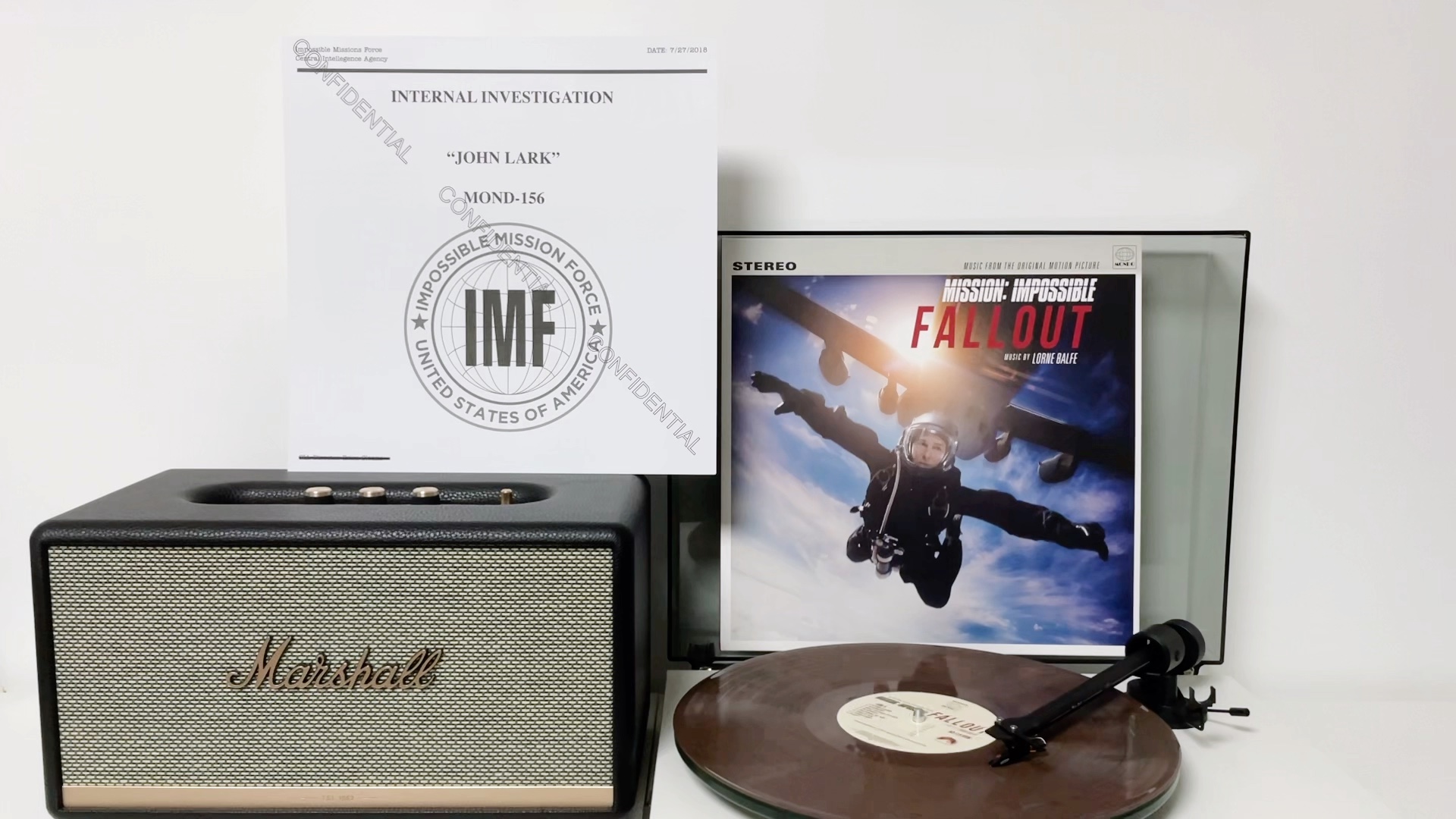 [图]黑胶试听丨Fallout–Lorne Balfe《Mission：Impossible-Fallout(Music from Motion Picture)》