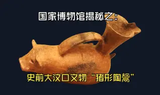 Tải video: 揭秘史前大汶口时期的珍贵文物“猪形陶鬶”它是做什么用的？