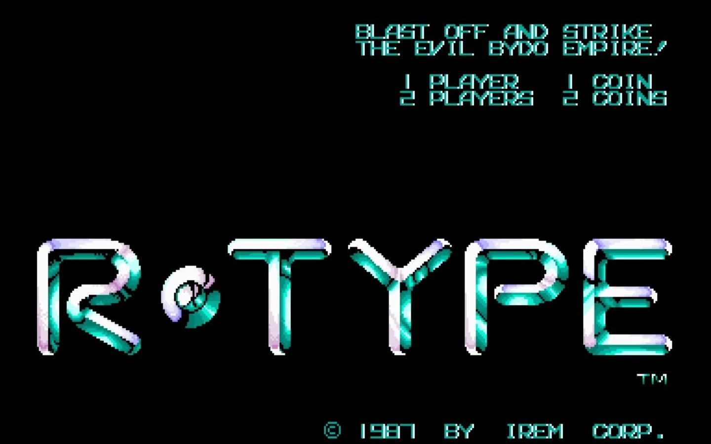 [图]【游戏视频搬运】1987 ARC《R-Type》