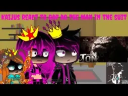 Descargar video: kaijus react to rap do The man In the suit