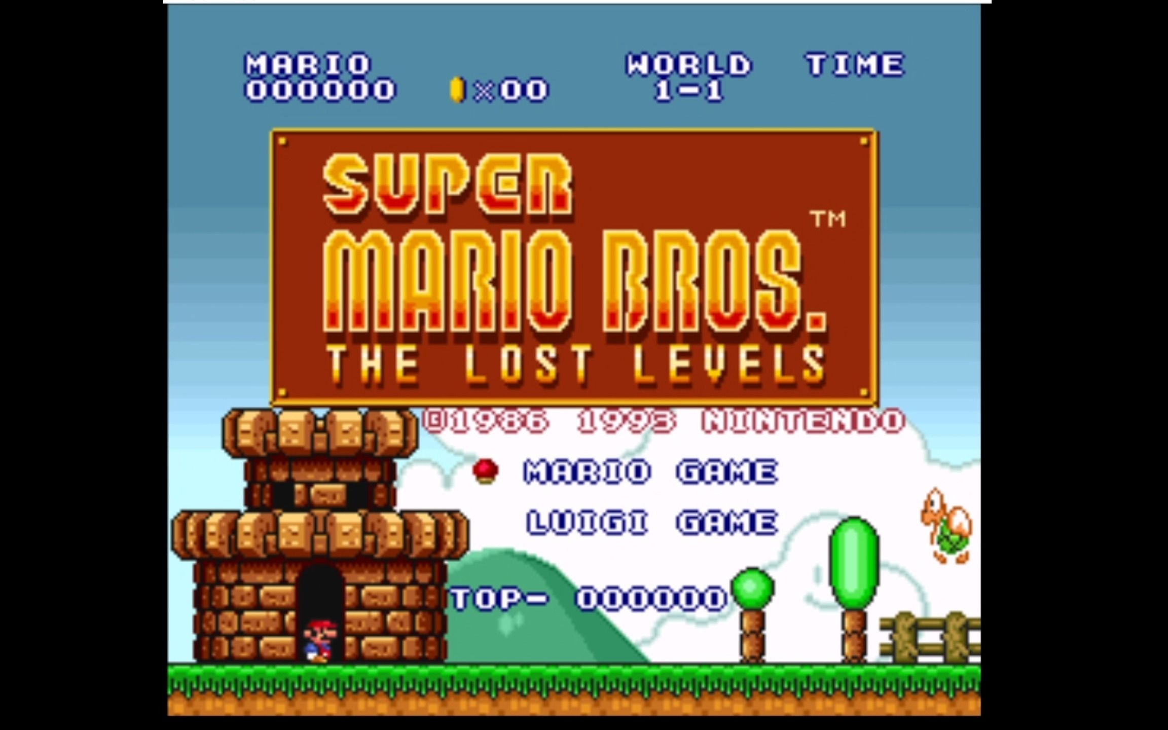 【sfc超级马里奥全明星】the lost levels (1) 第一大关