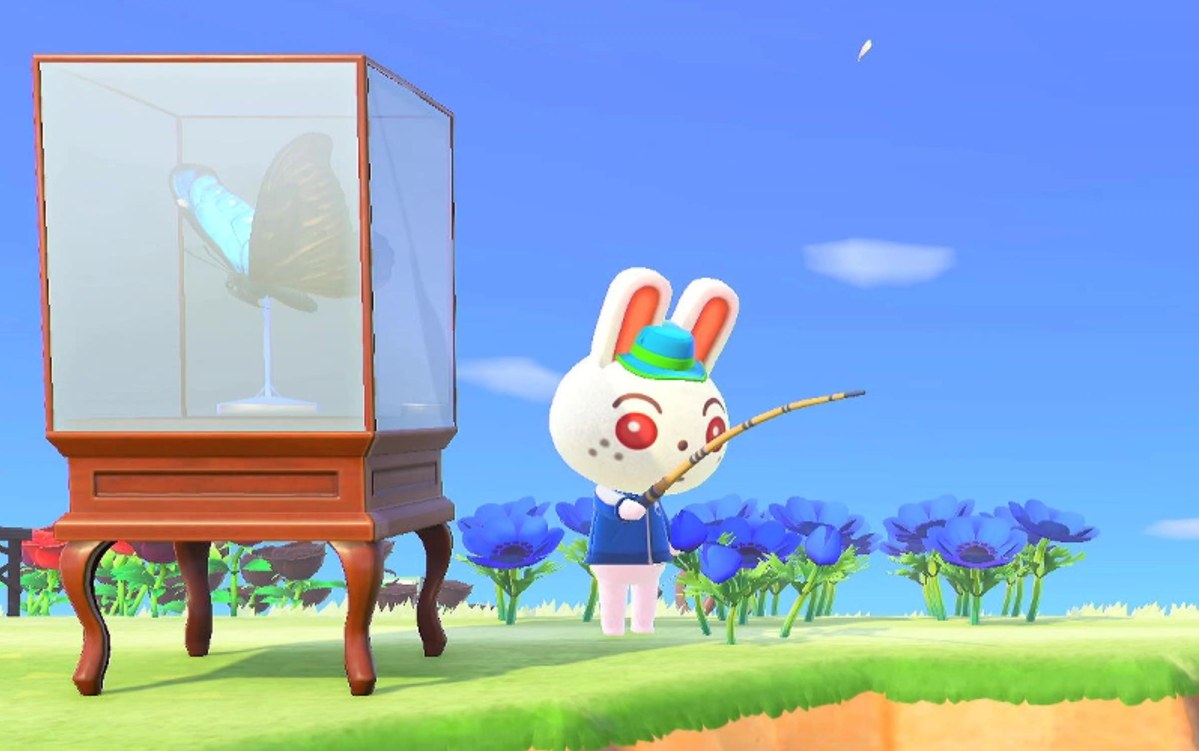 【动物森友会】钓鱼大赛上月兔居然钓到了很多鱼,普通_哔哩哔哩bili