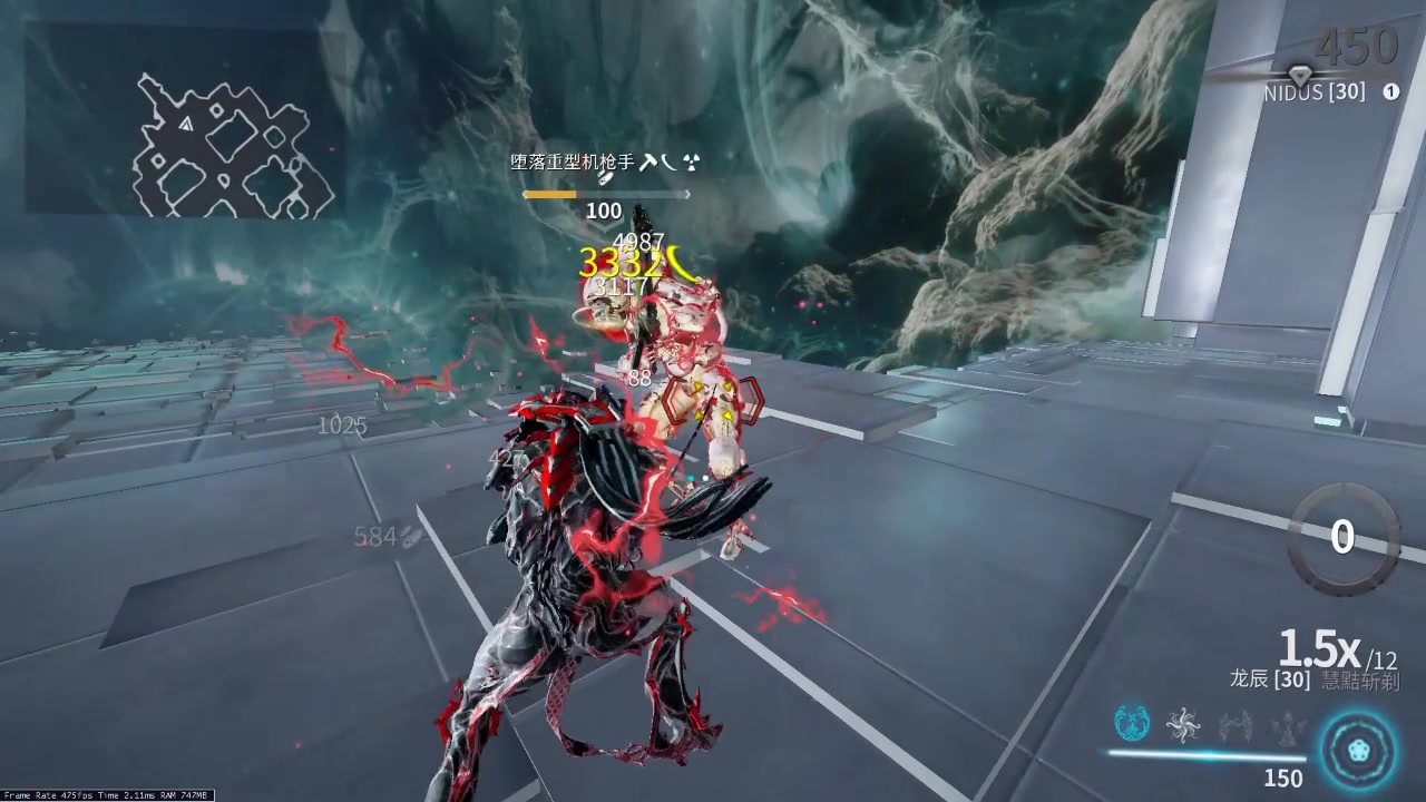 [Warframe]帅到炸裂的野太刀龙辰测评(附成品紫卡测试)哔哩哔哩bilibili