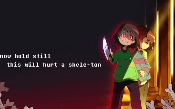 【undertale】 stronger than you parody (chara&frisk) ft. rachqui