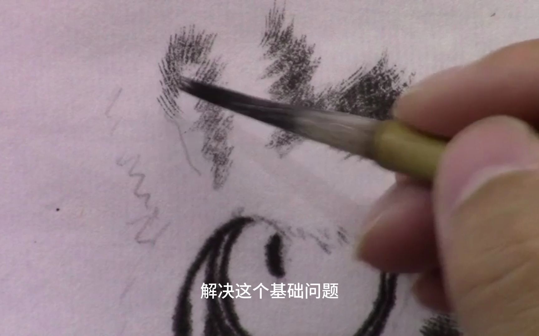 齊士方工筆畫眼繪技巧