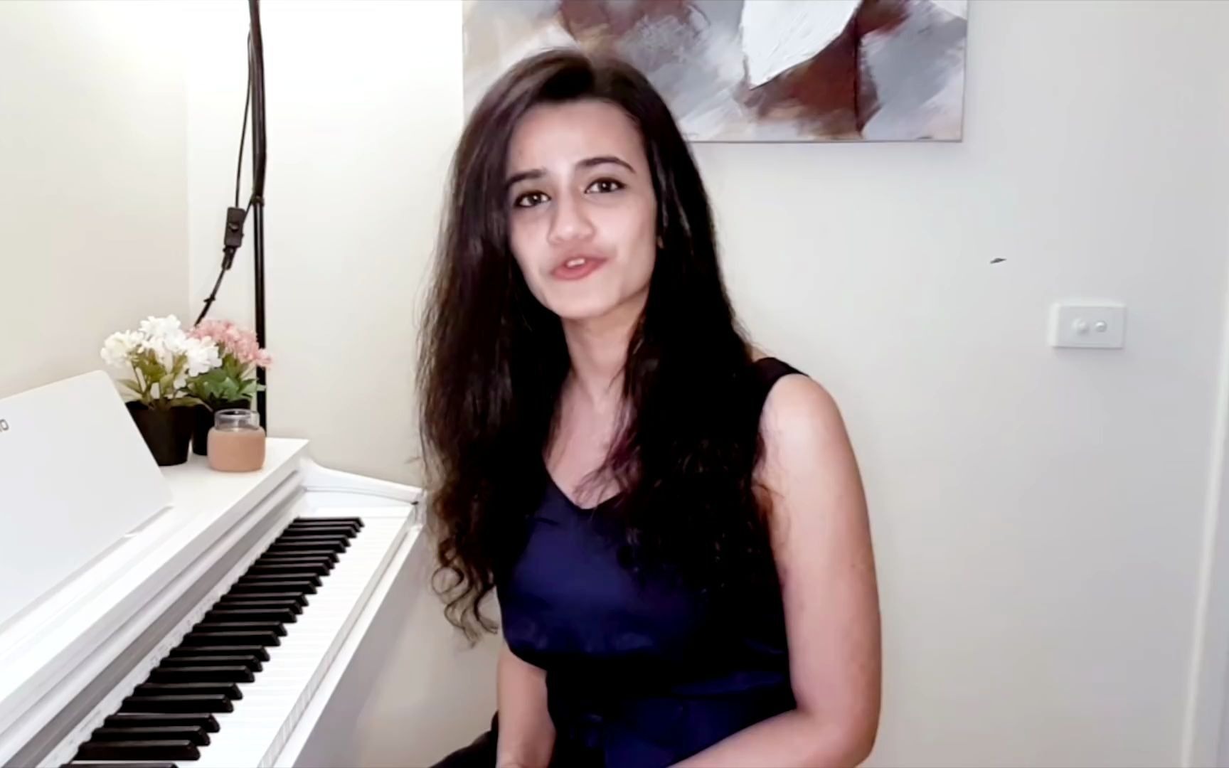 [图]Shubhashree - Main Agar Kahoon (Om Shanti Om) - Piano Cover