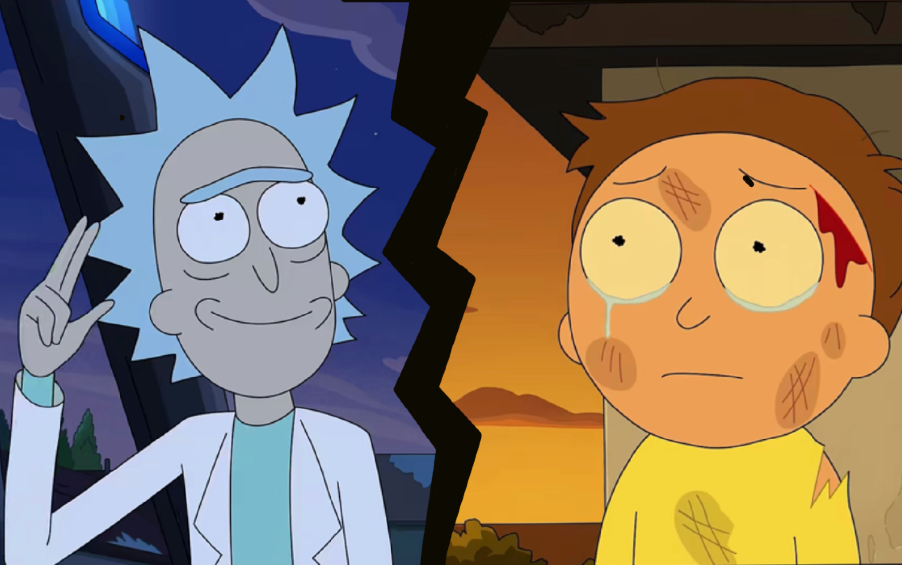 rick and morty 《莫蒂的emo时刻》1-5季 混剪_哔哩哔哩_bilibili