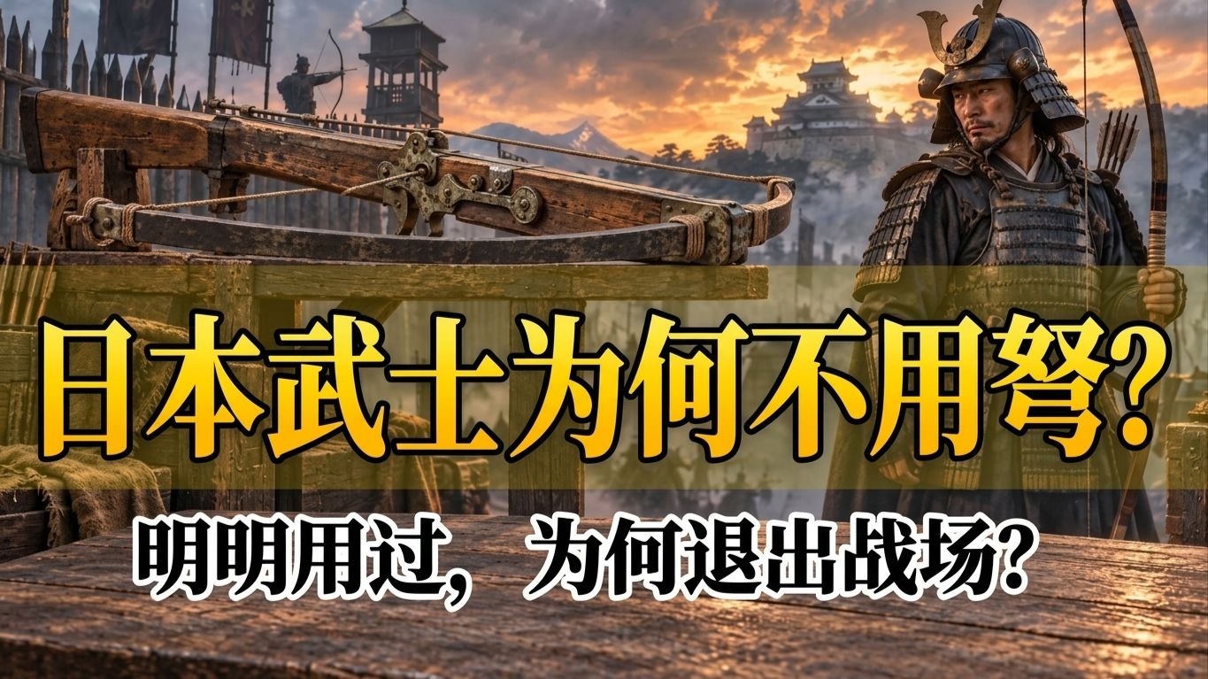 日本明明用过弩，为何后来消失了？ 从朝廷军队到武士崛起的兵器史