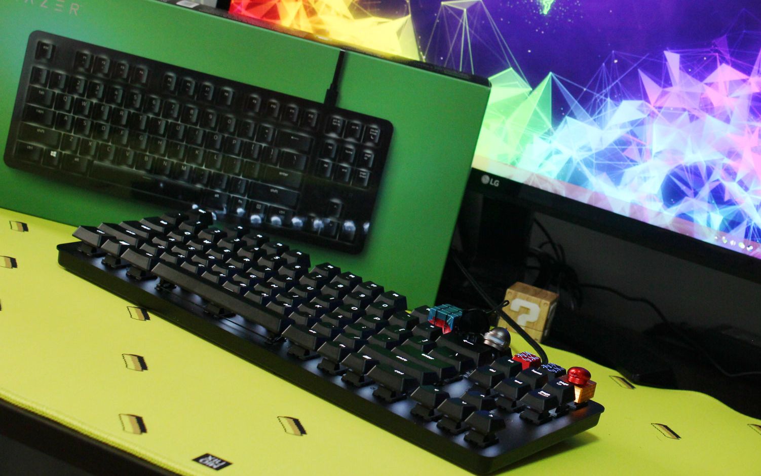 [图]【外设关键评】有生之年终于用到了手感逆袭的雷蛇新品键盘 – Razer BlackWidow Lite 黑寡妇轻装版机械键盘详细测评